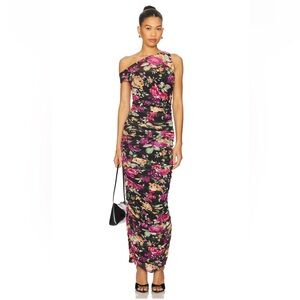 AFRM Biona Dress Small Dusted Floral Revolve